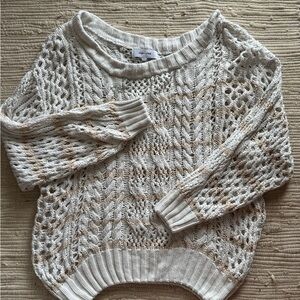 Cozy Cream Knit Sweater